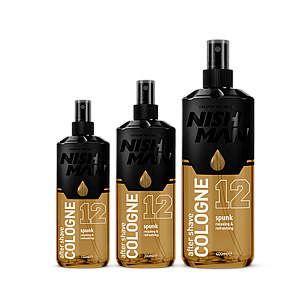 אפטר שייב נישמן (400ML)-NO.12 SPUNK NISHMAN אפטר שייב נישמן (400ML)-NO.12 SPUNK NISHMAN