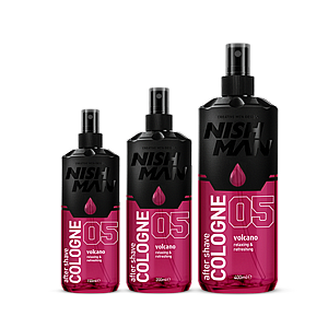 אפטר שייב נישמן (400ML)-NO.05 VOLCANO NISHMAN אפטר שייב נישמן (400ML)-NO.05 VOLCANO NISHMAN
